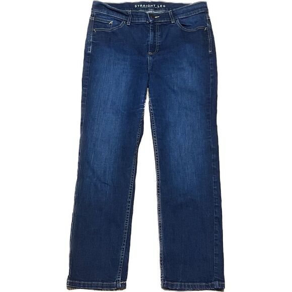 M&S Women’s jeans, size 10, straight leg, denim, five pocket. - Picture 1 of 5